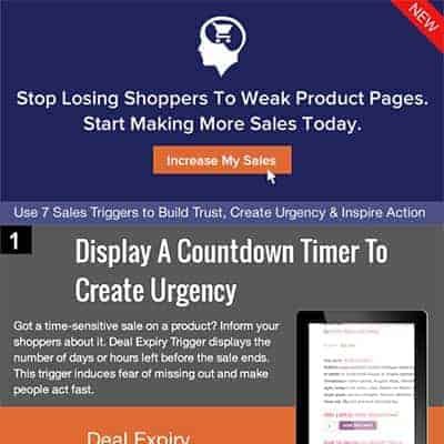  XL WooCommerce Sales Triggers 