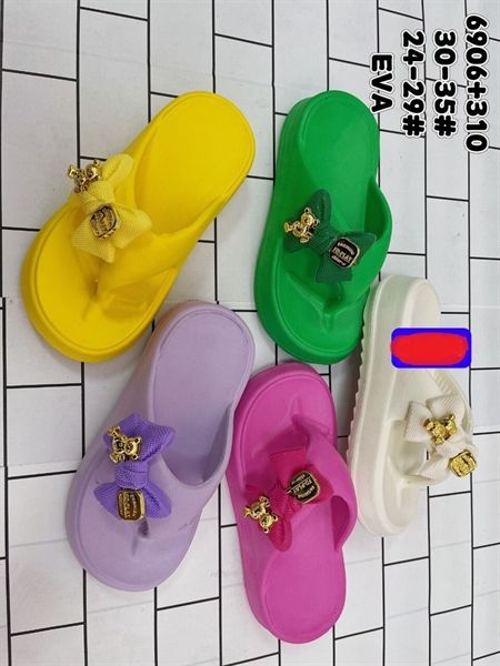  KẸP SIÊU NHẸ EM BÉ KB 6906 NƠ GẤU 489 