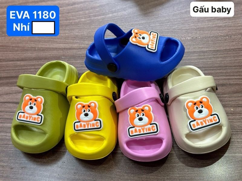 SANDAN SIÊU NHẸ EM BÉ KB 1180 NHÍ GẤU BABYINC 098