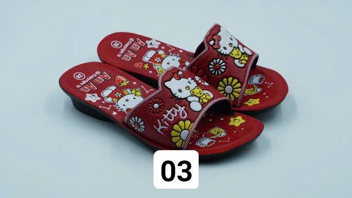  DÉP SI KA ĐỎ KITTY MÈO TRẮNG 031 