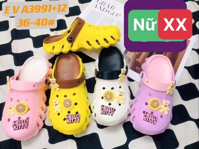 SỤC SIÊU NHẸ NỮ KB 3991-12 NỮ GẤU CAM HELLO KITTY 099