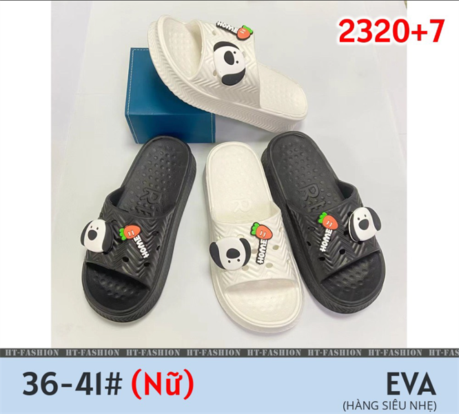 DÉP SIÊU NHẸ NỮ KB 2320-7 CHÓ CÀ RỐT 317