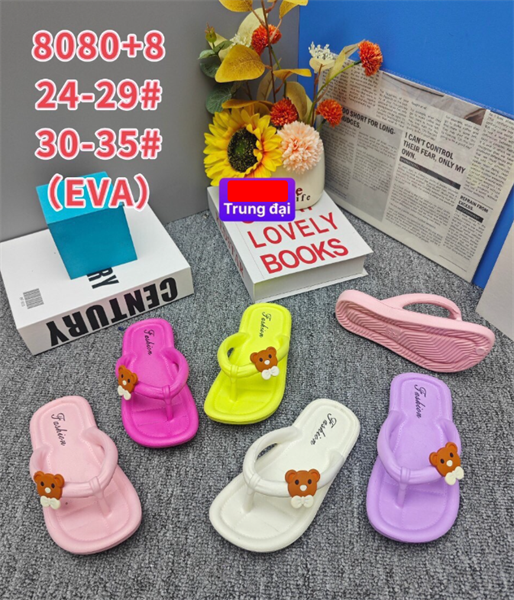 KẸP SIÊU NHẸ EM BÉ KB 8080-8 GẤU NƠ 489