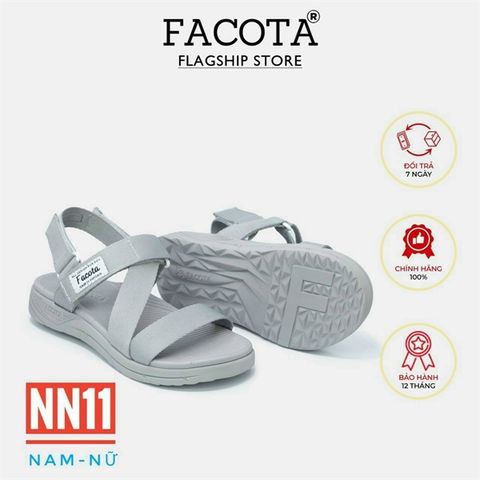  SANDAN DÙ NN11 NỮ XÁM QUAI CHÉO Z 509 CƠ BẢN WEB 