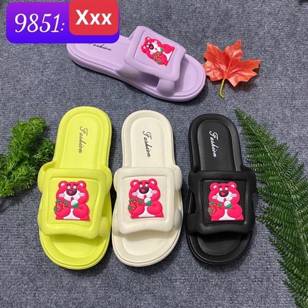  DÉP SIÊU NHẸ NỮ KB 9851 NỮ GẤU DÂU FASHION 489 