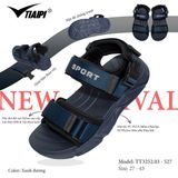  Sandal Nam Tiaipi 2 quai đế trơn - quai hậu tháo rời 