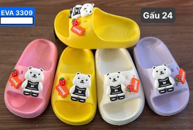  DÉP SIÊU NHẸ EM BÉ KB 3309 GẤU HOME 098 