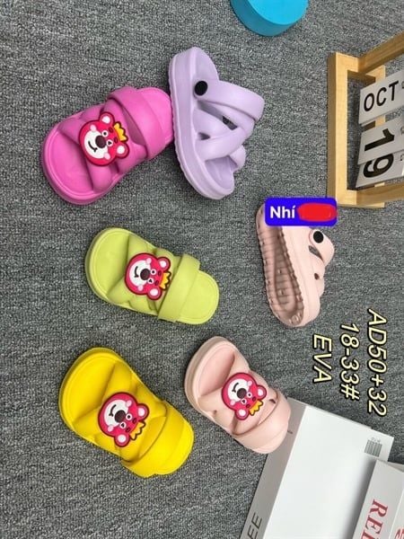  SANDAN SIÊU NHẸ EM BÉ KB AD50 NHÍ GẤU VƯƠNG MIỆN 489 