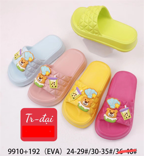 DÉP SIÊU NHẸ EM BÉ KB 9910-192 GẤU TRA SỮA 039
