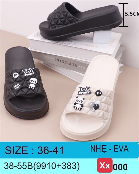  DÉP SIÊU NHẸ NỮ KB 9910-383 NỮ GẤU TRÚC TOY STORY 317 