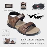  Sandal Nam Nữ Tiaipi 2 quai phối da đế kép 