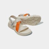  Sandal Nữ Lucky 3 quai chéo đế trơn - quai hậu tháo rời 