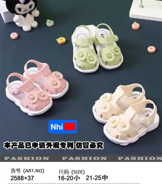  SANDAN NHỰA EM BÉ KB 2588-37BÔNG 489 
