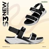  Sandal Sondoni 2 quai đế trơn - quai hậu tháo rời 