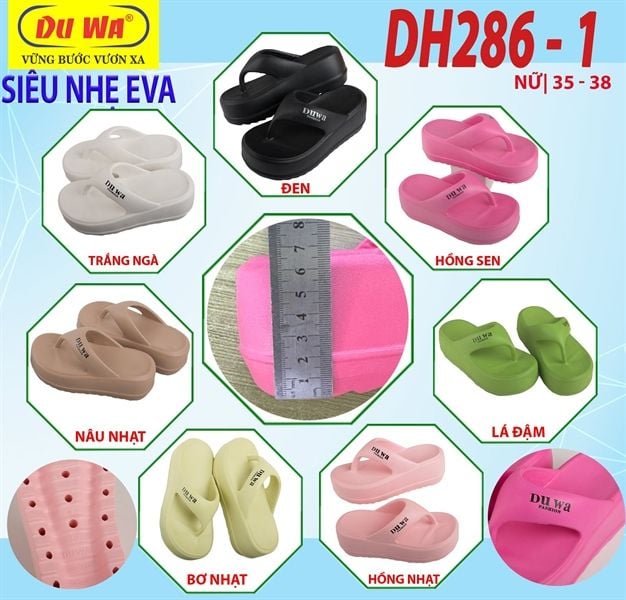  KẸP SIÊU NHẸ NỮ KB DH286-1 NỮ DUWA HÀNG ĐẶT 213 