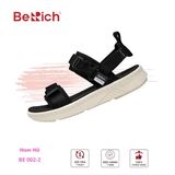  Sandal Nữ BeRich hai quai đế trơn 