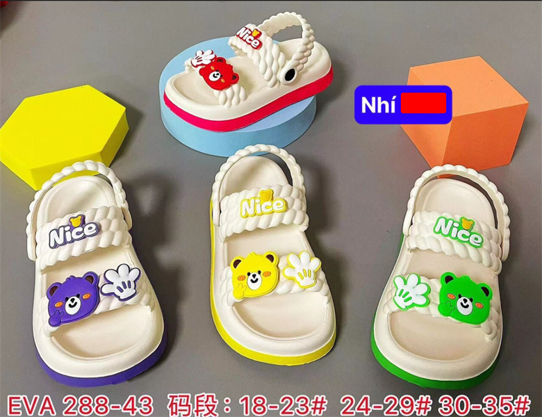 SANDAN SIÊU NHẸ EM BÉ KB 288-43 GẤU NICE 489