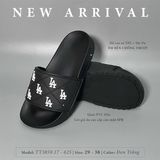  Dép ngang phối chữ LA đế kép 