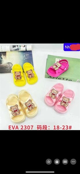  SANDAN SIÊU NHẸ EM BÉ KB 2307 NHÍ GẤU NƠ 356 