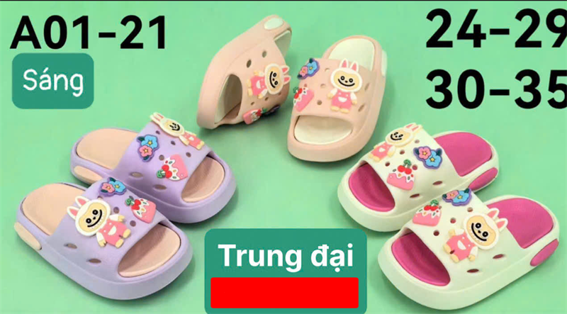  DÉP NHẸ KB A01-21 LABUBU BÁNH 001 