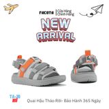  Sandal Nữ Facota 3 quai bế đế trơn - quai hậu tháo rời 
