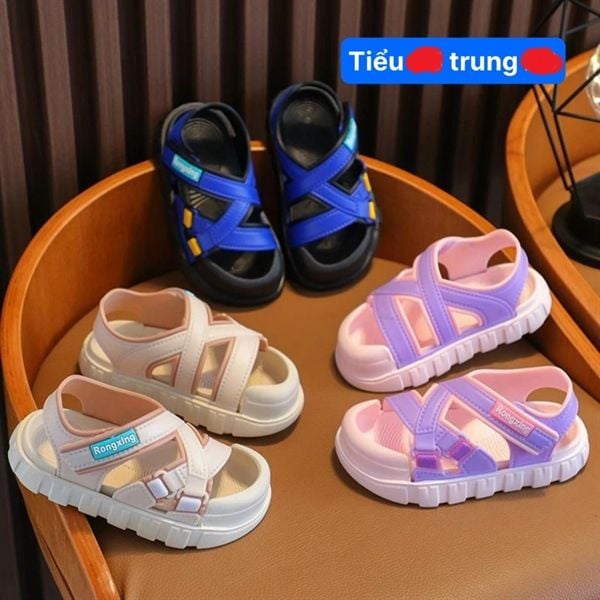  SANDAN NHỰA EM BÉ KB 808 QUAI CHÉO RONGXING 506 