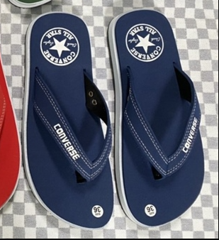  KẸP XỐP NỮ KB CONVERSE XANH ĐEN ANSU 04-22.CƠ BẢN 