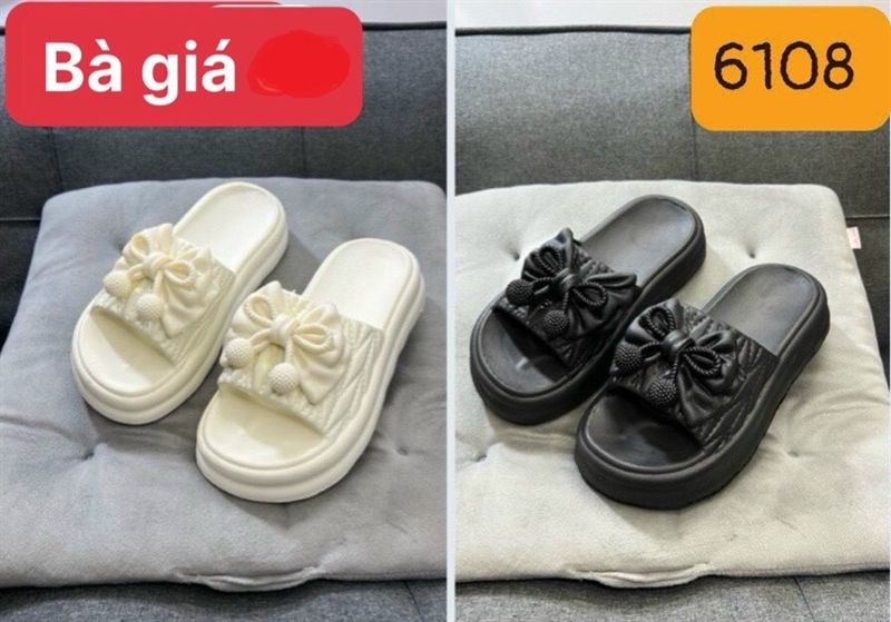  DÉP SIÊU NHẸ NỮ KB 6108 NỮ NƠ HỘT 001 