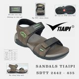 Sandal Nam Nữ Tiaipi 2 quai phối da đế kép 