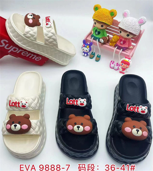  DÉP SIÊU NHẸ NỮ KB 9888-7 2Q GẤU NÂU 489 