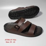  Dép ngang 3 quai chéo đế kép 