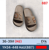  DÉP SIÊU NHẸ NỮ KB 887 BÁNH MẶT CƯỜI 317 