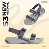  Sandal Sondoni 2 quai đế trơn - quai hậu tháo rời 