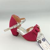  SANDAN TT KA ĐẠI HỒNG ĐẬM NƠ KHÓA HỘT KIM TUYẾN 018 