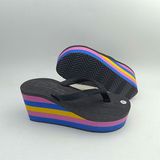  KẸP XỐP NỮ KB QUAI ĐEN ĐẾ CẦU VÒNG 062 