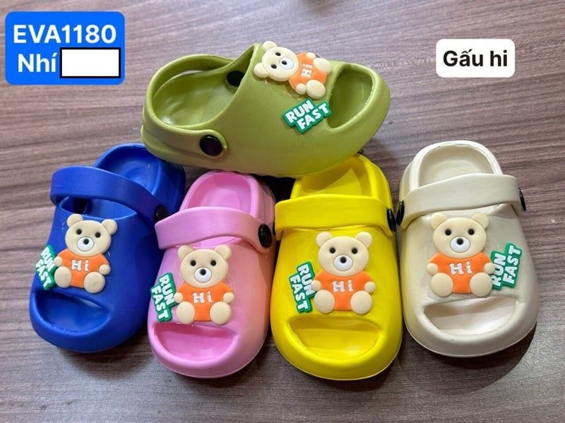 SANDAN SIÊU NHẸ EM BÉ KB 1180 NHÍ GẤU HI 098