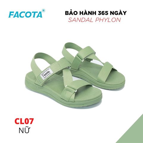 SANDAN CL NỮ XANH LÁ FACOTA 509 