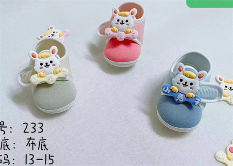  GIÀY VẢI EM BÉ KB 223 THỎ 356 