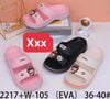 DÉP SIÊU NHẸ NỮ KB 2217 NỮ 2 QUAI GẤU FUN 039