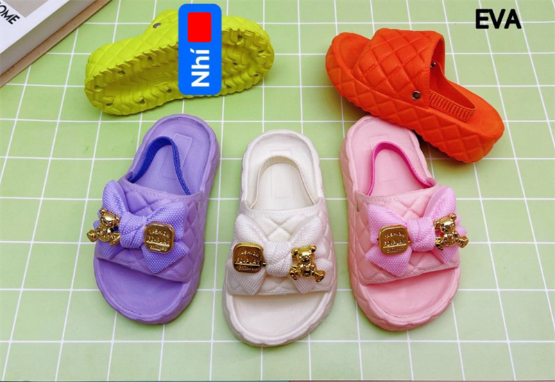  DÉP SIÊU NHẸ EM BÉ KB 6921-17 NƠ GẤU 489 