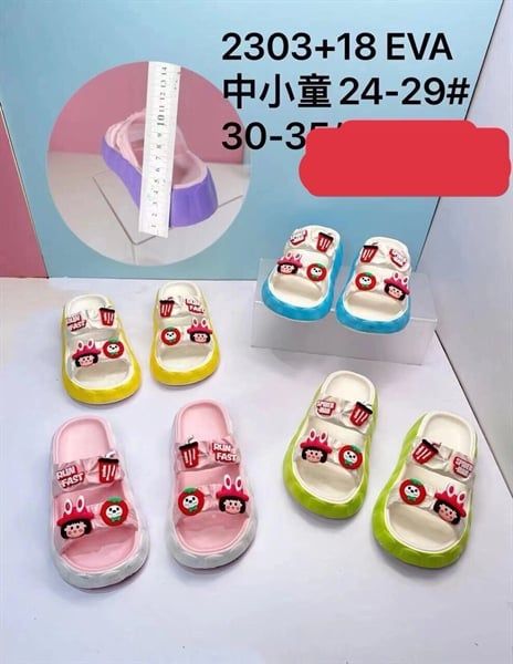  DÉP SIÊU NHẸ EM BÉ KB 2303-18 2Q BÉ GÁI DÂU RUN FAST 103 