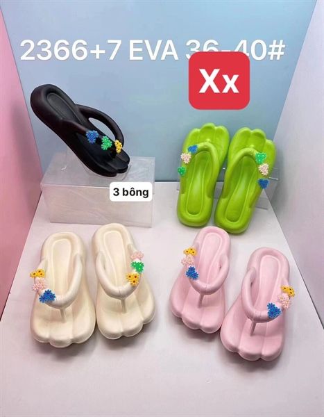  KẸP SIÊU NHẸ NỮ KB 2366 NỮ BÔNG 098 