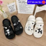  SANDAN SIÊU NHẸ NỮ KB 617 NỮ ROBOT CHÓ BÔNG 356 