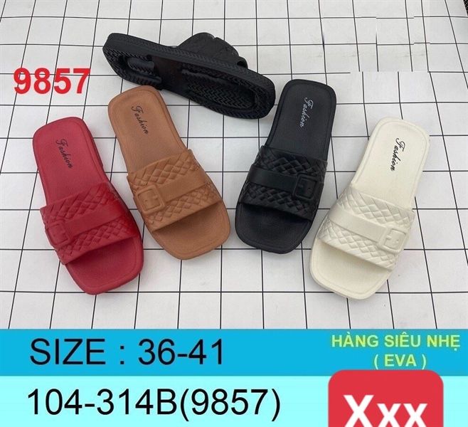  DÉP SIÊU NHẸ NỮ KB 9857 NỮ TRƠN KHOÁ 317 