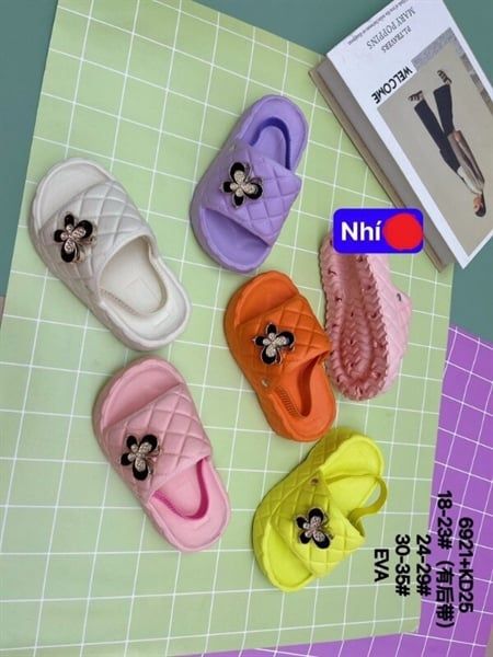  DÉP SIÊU NHẸ EM BÉ KB 6921 NHÍ KHÓA BƯỚM 489 