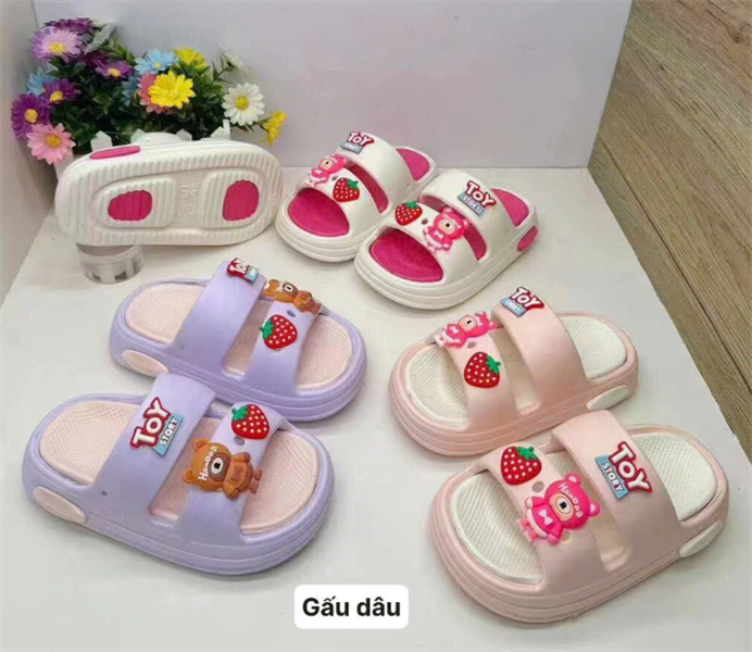 DÉP SIÊU NHẸ EM BÉ KB A16-7 2Q GẤU DÂU 098