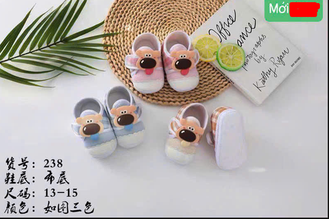  GIÀY VẢI KB 238 HÌNH CHÓ 356 