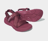  Sandal Nữ Lucky 3 quai chéo đế trơn - quai hậu tháo dời 