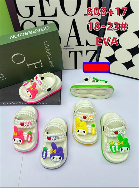 SANDAN SIÊU NHẸ EM BÉ 608-17 BUNNY NƠ 489