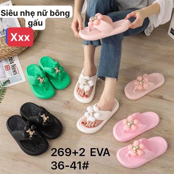  KẸP SIÊU NHẸ NỮ KB 269-2 NỮ BÔNG GẤU 098 